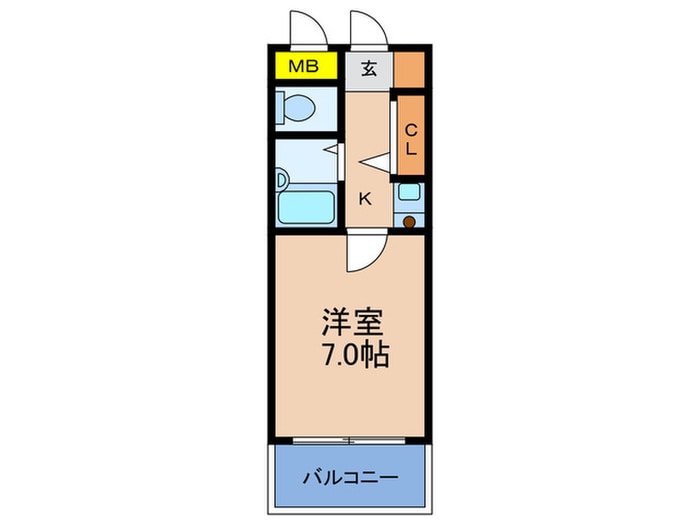 間取り図 シャルム橋本Ⅲ