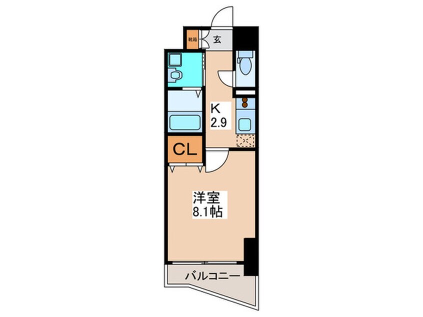 間取図 イカルス日本橋
