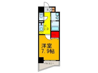 間取図 イカルス日本橋