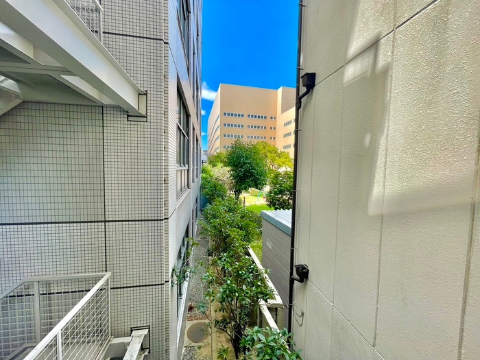 室内からの展望 姫野マンション