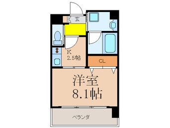 間取図 GROOVE西三国