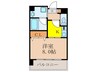 プレジオ西三国 1Kの間取り