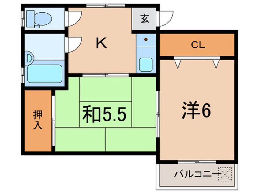 間取図 Ojiパークハイム