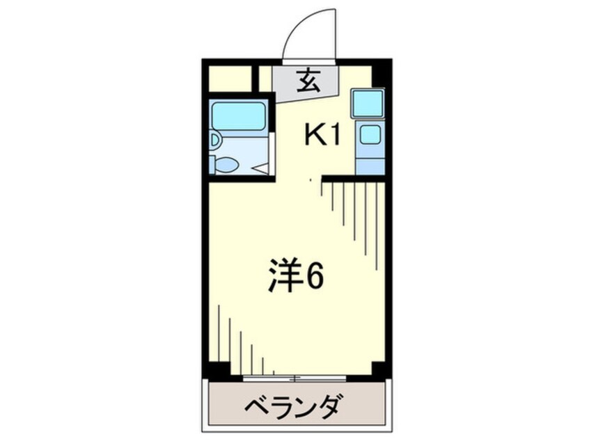 間取図 田代町ハイツ