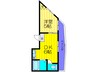 エムロード大門 1DKの間取り