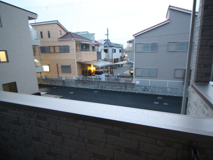 室内からの展望 アート尼崎若王寺