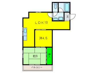 間取図 フラワ－マンション