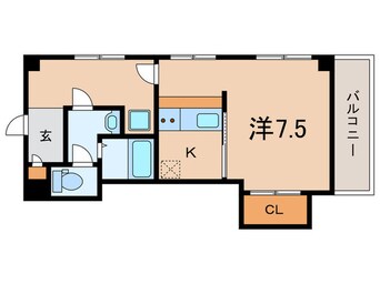 間取図 ラムール王子公園