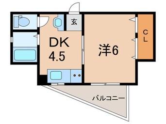 間取図 ラムール王子公園