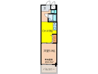 間取図 旭シックス