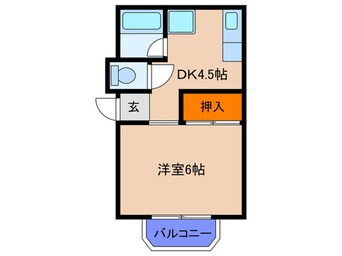 間取図 ミスタ－マンション