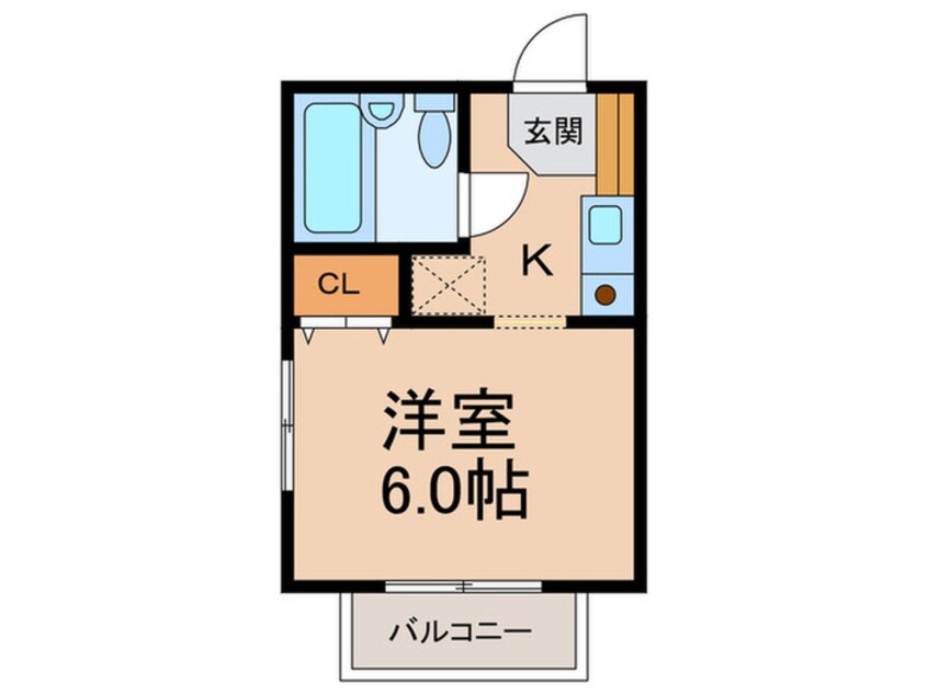 間取図 ジェネシスみづほ