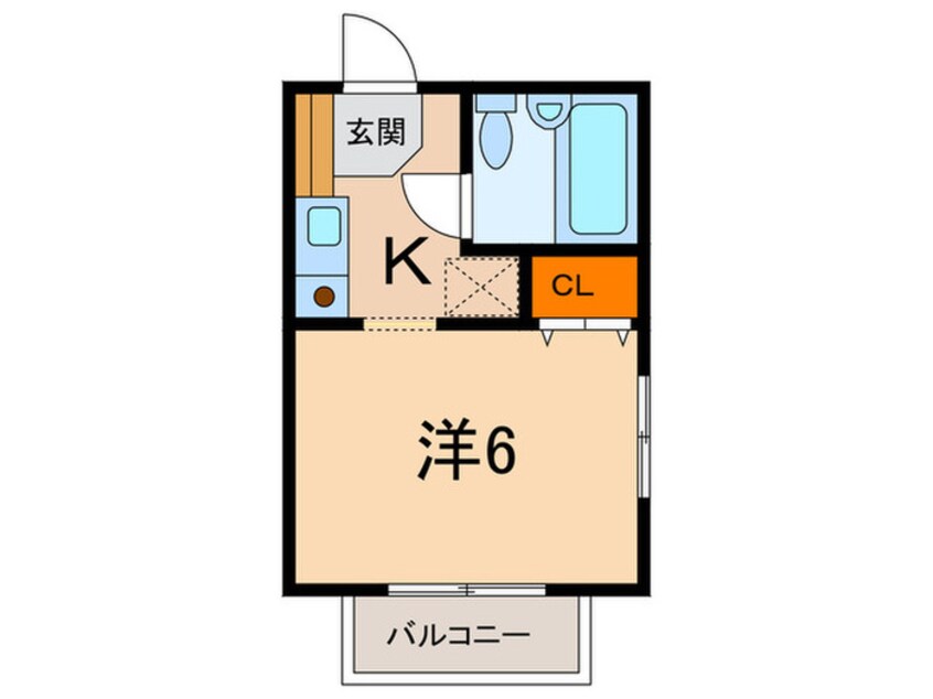 間取図 ジェネシスみづほ