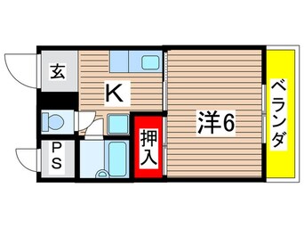 間取図 エクシード武庫之荘