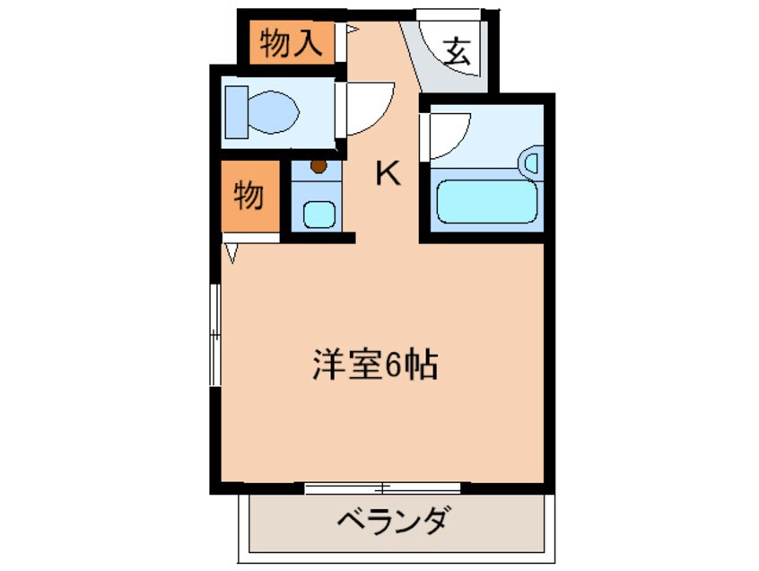 間取図 エルズ夙川