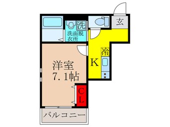 間取図 フジパレス吹田朝日が丘Ⅴ番館