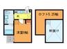 ＷＥＳＴ９Ｍｉｒｒｏｒ２号館 1Kの間取り
