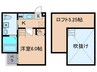 ＷＥＳＴ９Ｍｉｒｒｏｒ２号館 1Kの間取り