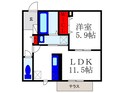 ｒａｆｆｉｎｅの間取図