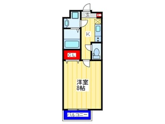 間取図 アンリ北詰