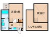 ＷＥＳＴ９Ｍｉｒｒｏｒ１号館 1Kの間取り