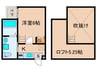 ＷＥＳＴ９Ｍｉｒｒｏｒ１号館 1Kの間取り