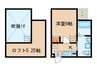 ＷＥＳＴ９Ｍｉｒｒｏｒ１号館 1Kの間取り