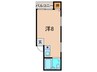 マザ－ズ伊丹 1Rの間取り