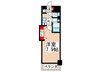 Luxe 長田 1Kの間取り