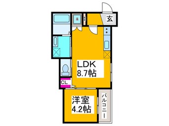 間取図 ドゥ・エグレット