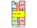 フィオーレ中井の間取図