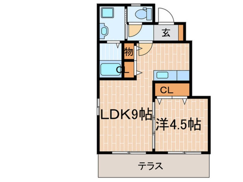 間取図 パレンティア