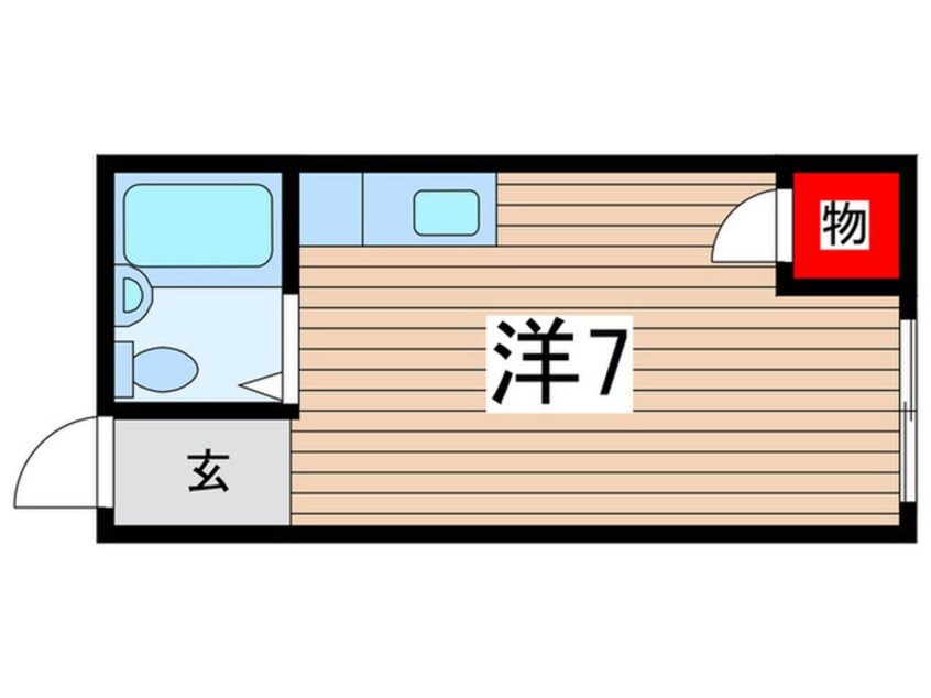 間取図 旭ヶ丘コ－ポ