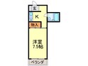 プルシャン西淡路の間取図