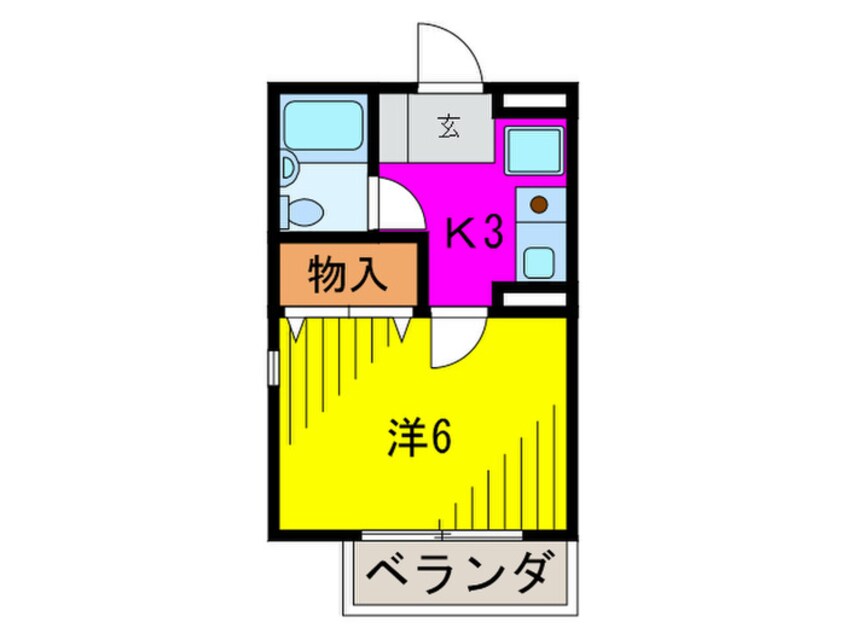 間取図 ミ・ザン・セーヌ