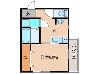 間取図 コンフォール千林