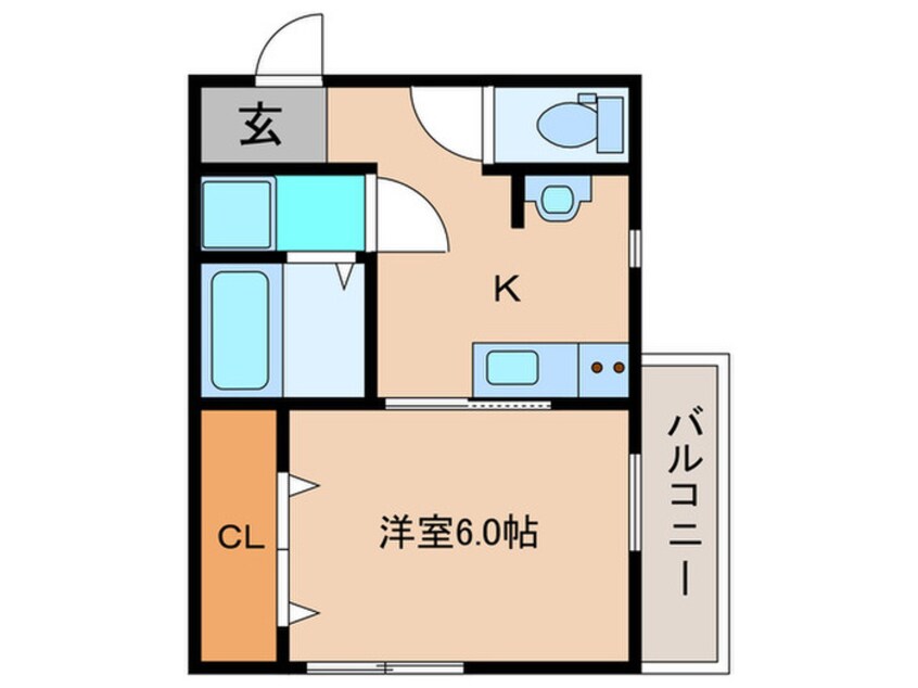 間取図 コンフォール千林