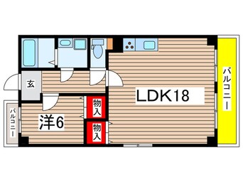 間取図 REBANGA武庫之荘アパートメント