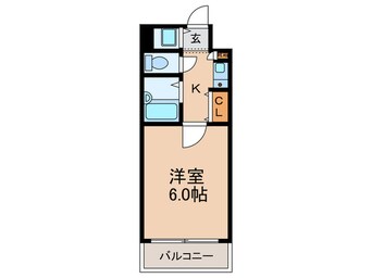 間取図 ﾌﾟﾚｻﾝｽ梅田西