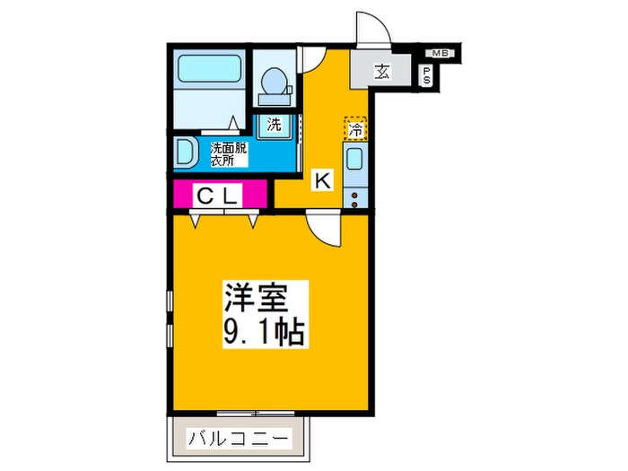 間取り図 フジパレス堺北長尾ウエスト