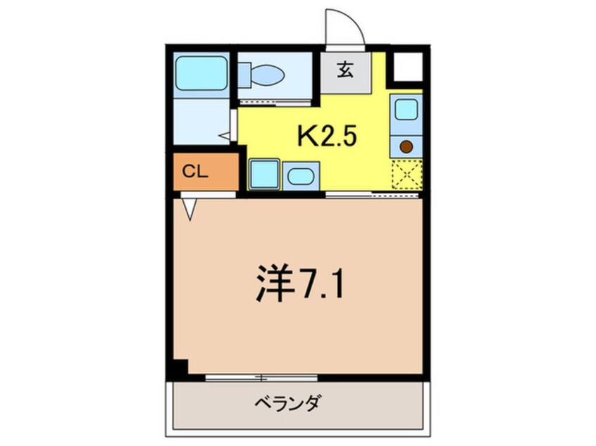 間取図 Ｋ・Ｋマンション