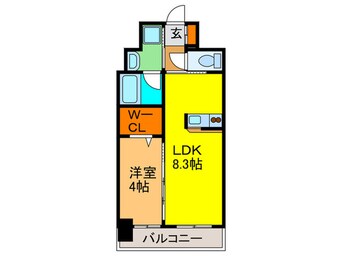 間取図 ウィスタリア三国