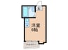 コンフォ－ト今津 1Rの間取り