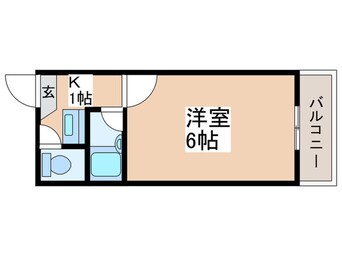 間取図 グランドリ－ペペ平野東