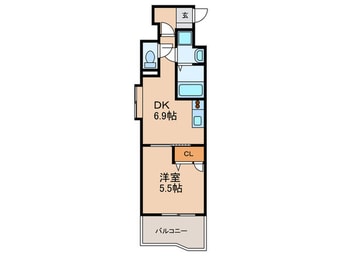 間取図 Gramercy Juso-higashi 3ｒｄ