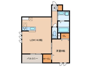 間取図 仮）魚崎中町2丁目プロジェクト