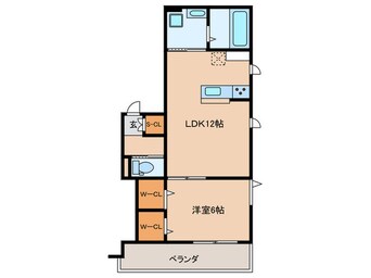 間取図 仮）魚崎中町2丁目プロジェクト