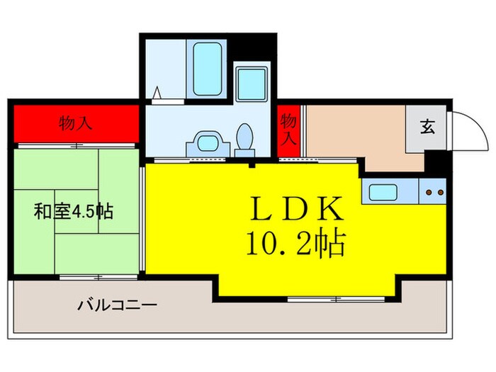 間取り図 ロハス江坂