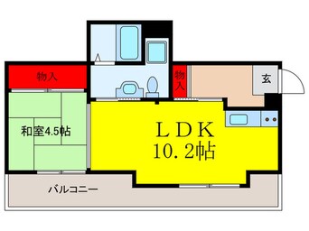 間取図 ロハス江坂