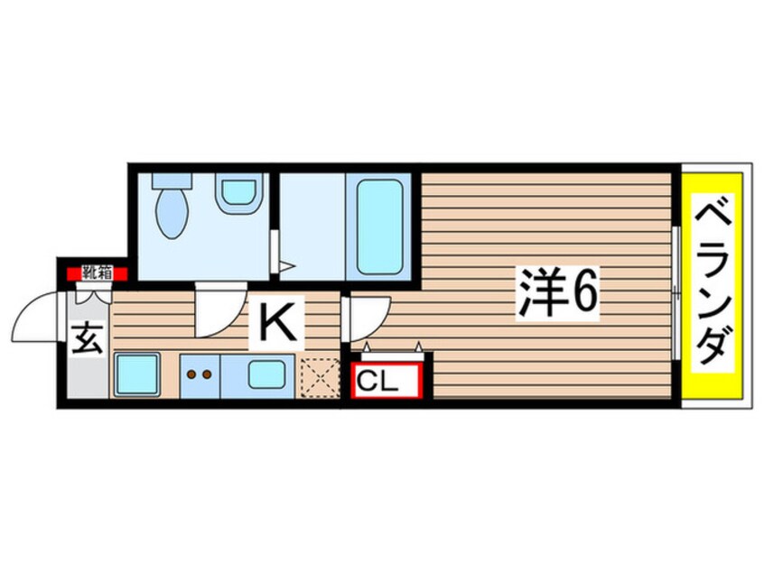 間取図 アリビオ立花